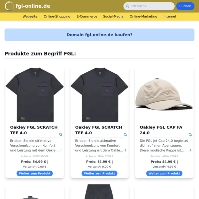 Screenshot fgl-online.de