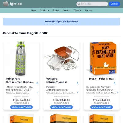 Screenshot fgrc.de