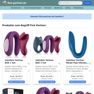 Screenshot fick-partner.de