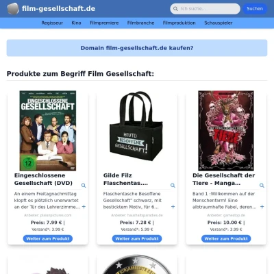 Screenshot film-gesellschaft.de