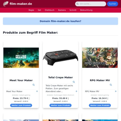 Screenshot film-maker.de