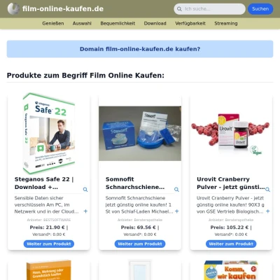 Screenshot film-online-kaufen.de