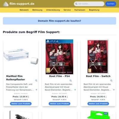 Screenshot film-support.de