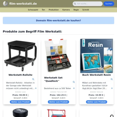 Screenshot film-werkstatt.de