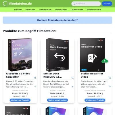 Screenshot filmdateien.de