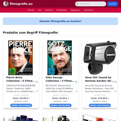 Screenshot filmografie.eu