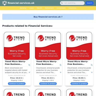 Screenshot financial-services.uk