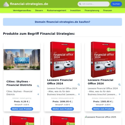 Screenshot financial-strategies.de