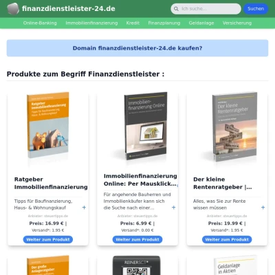 Screenshot finanzdienstleister-24.de