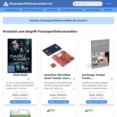 Screenshot finanzportfolioverwalter.de