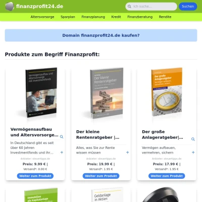 Screenshot finanzprofit24.de