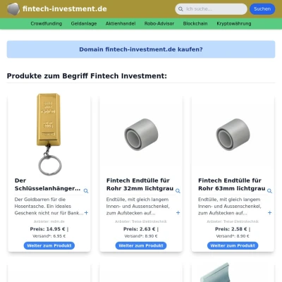 Screenshot fintech-investment.de