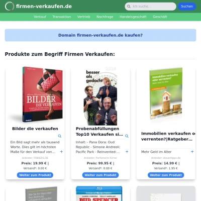 Screenshot firmen-verkaufen.de