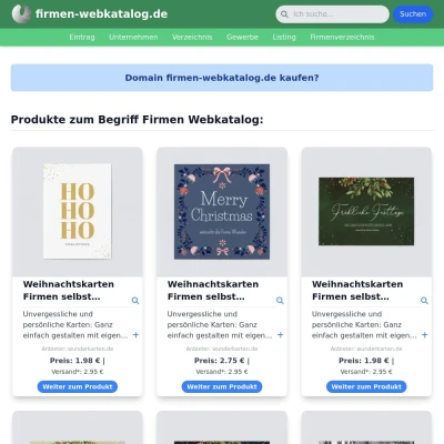 Screenshot firmen-webkatalog.de