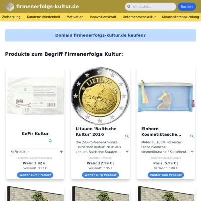 Screenshot firmenerfolgs-kultur.de