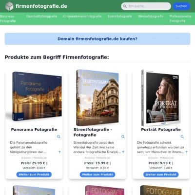 Screenshot firmenfotografie.de