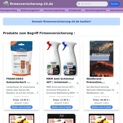 Screenshot firmenversicherung-24.de