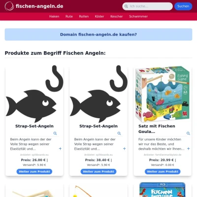 Screenshot fischen-angeln.de