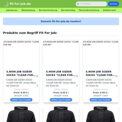 Screenshot fit-for-job.de