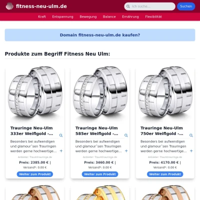 Screenshot fitness-neu-ulm.de