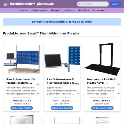 Screenshot flachbildschirm-plasma.de