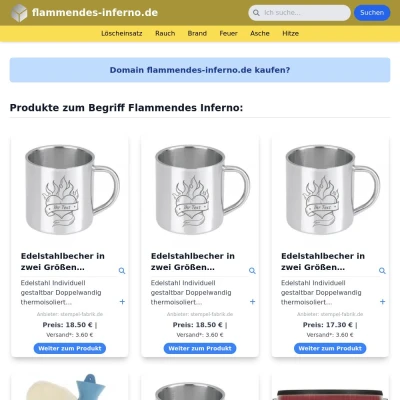 Screenshot flammendes-inferno.de