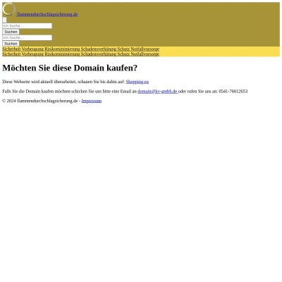 Screenshot flammendurchschlagsicherung.de