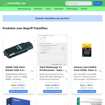 Screenshot flashfiles.de