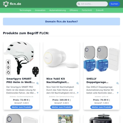 Screenshot flcn.de