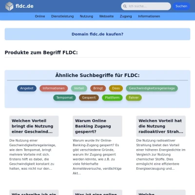 Screenshot fldc.de