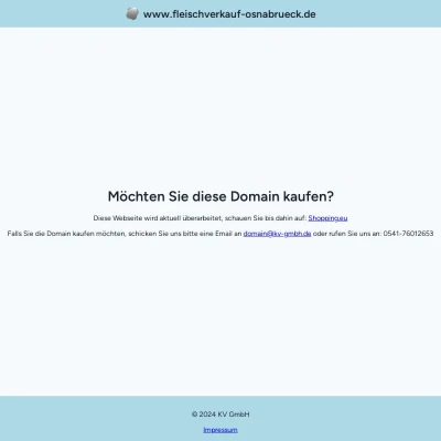 Screenshot fleischverkauf-osnabrueck.de