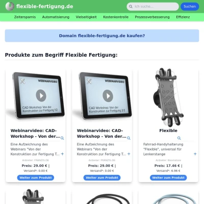 Screenshot flexible-fertigung.de