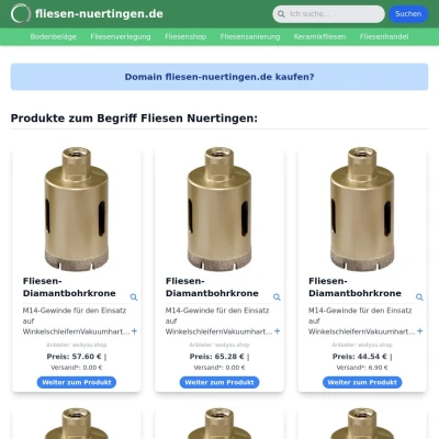Screenshot fliesen-nuertingen.de