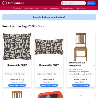 Screenshot flirt-guru.de
