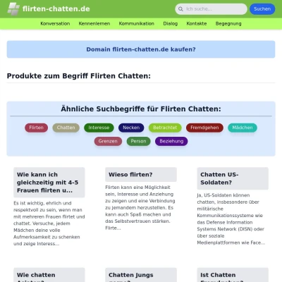 Screenshot flirten-chatten.de
