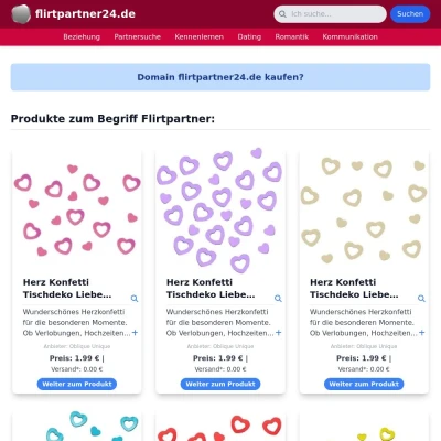 Screenshot flirtpartner24.de