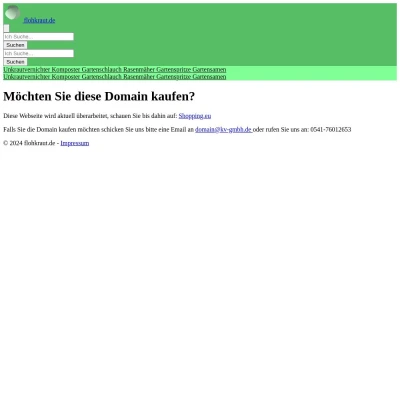 Screenshot flohkraut.de