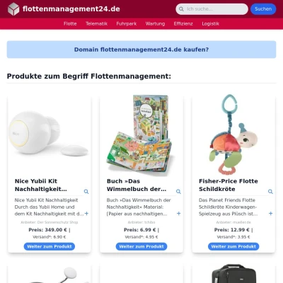 Screenshot flottenmanagement24.de