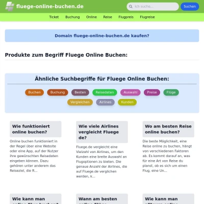 Screenshot fluege-online-buchen.de