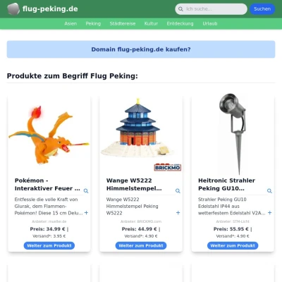 Screenshot flug-peking.de