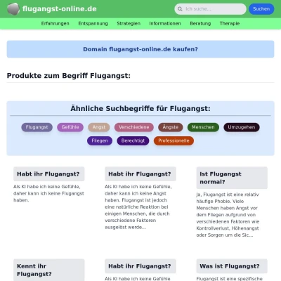 Screenshot flugangst-online.de