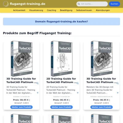 Screenshot flugangst-training.de