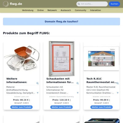 Screenshot flwg.de
