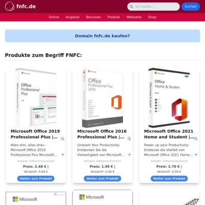 Screenshot fnfc.de