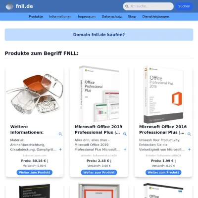 Screenshot fnll.de