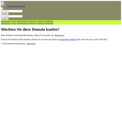 Screenshot foerdervereinforum.de