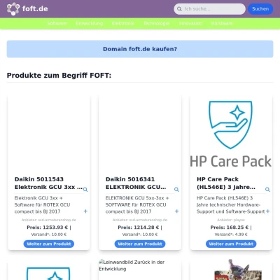 Screenshot foft.de