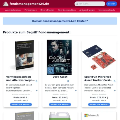 Screenshot fondsmanagement24.de