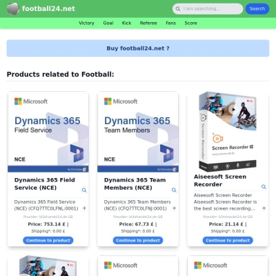 Screenshot football24.net