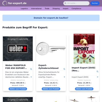 Screenshot for-export.de